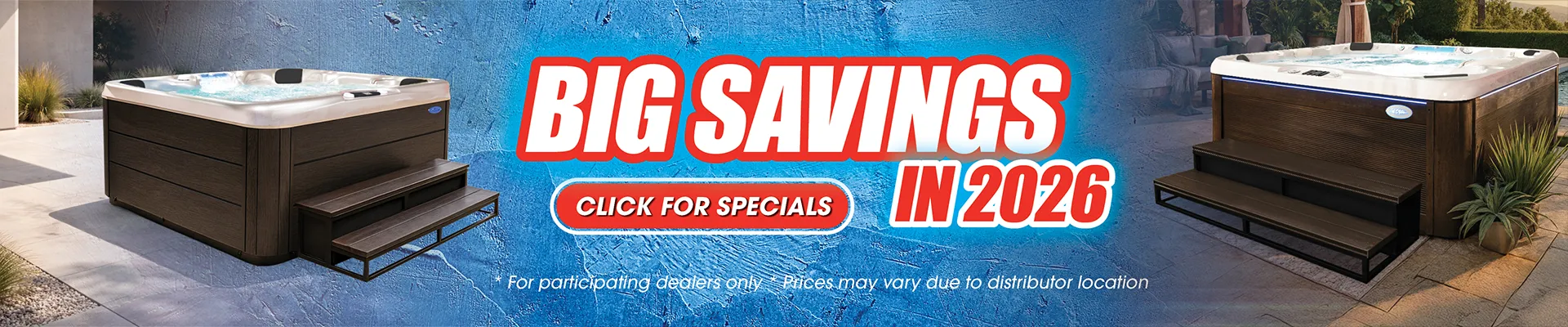 Calspas hot tub being used in a family setting - Downey