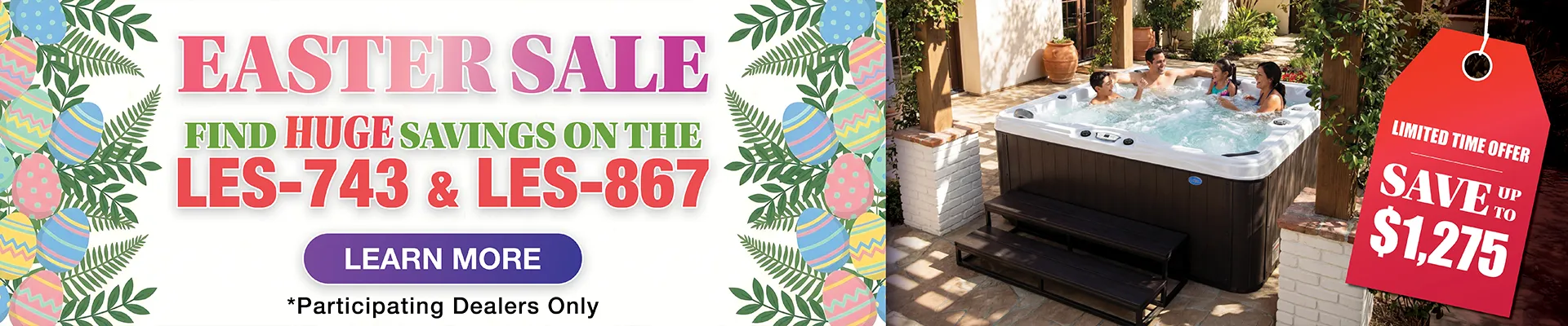 Calspas hot tub being used in a family setting - Downey